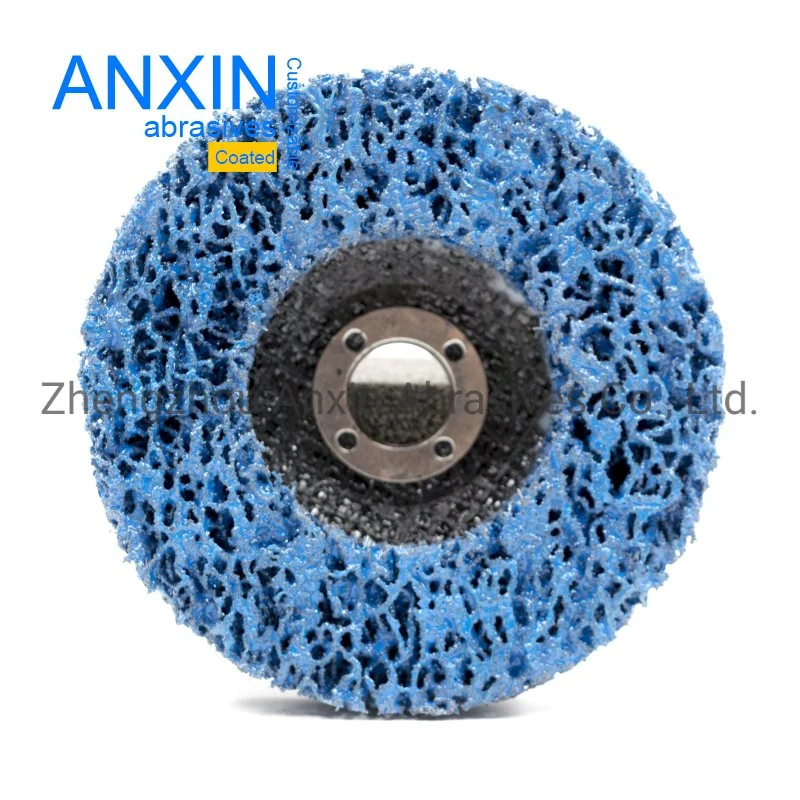 High Style Abrasives Cleaning Flap Disc Strip-It Material Blue