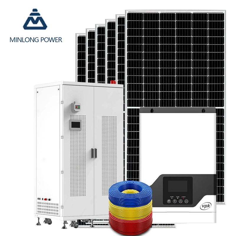 Whole Set Solar Power Energy System 3kw 4kw 5kw 6kw 5kw Solar System Solar System Home Fitting